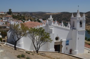 Former Mosque, now church - note the minarets